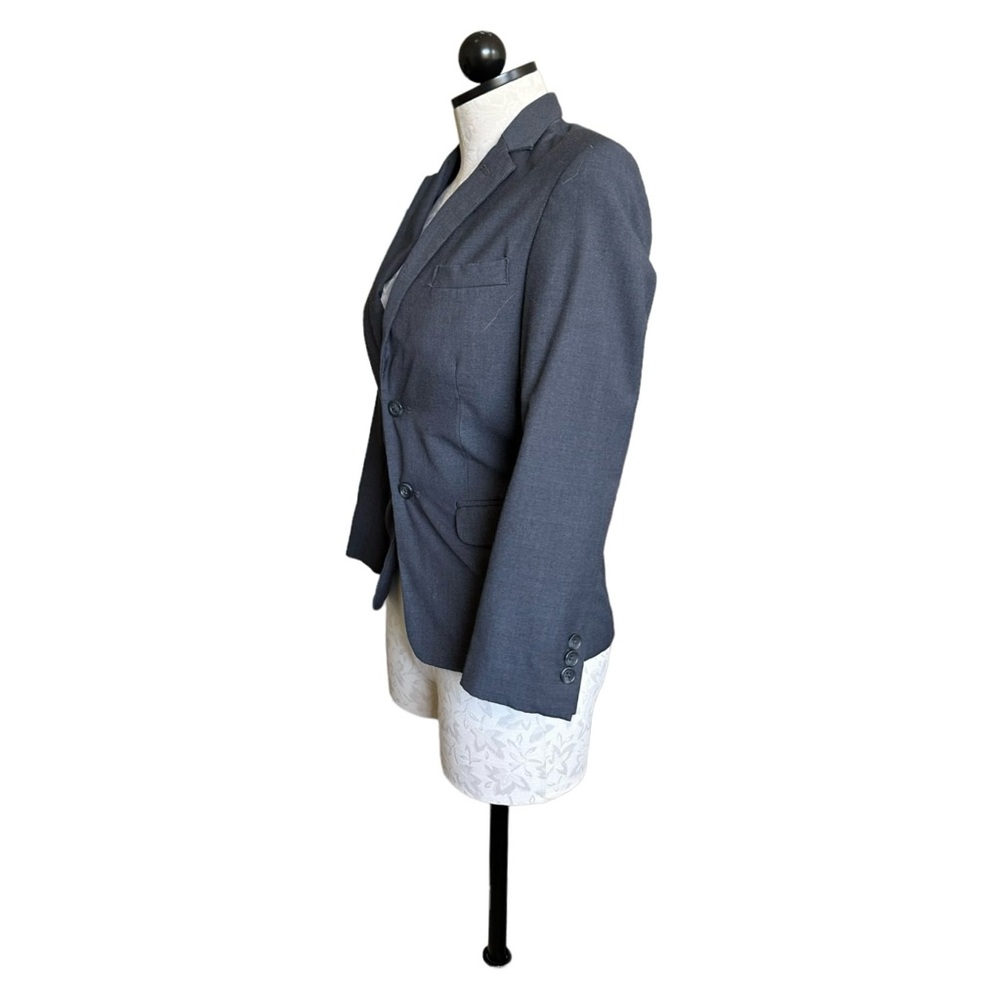 Calvin Klein Boys Gray Suit Jacket Single Breasted 2 Button Size 12 Regular - Picture 5 of 14